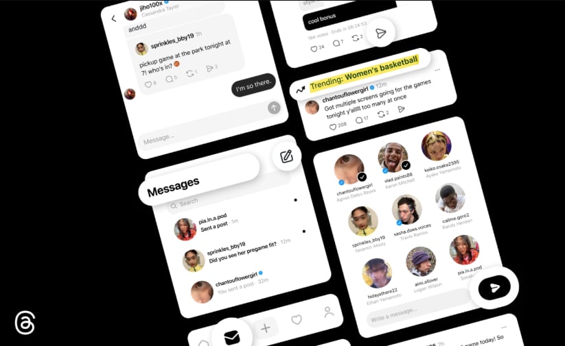 Threads 網頁版改版！私訊功能、介面全翻新⋯亮點一次看！