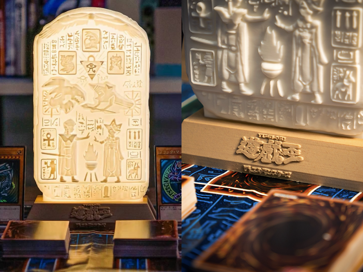 《遊戲王》法老王記憶石板夜燈限量登場！還原經典場景，決鬥者必收！