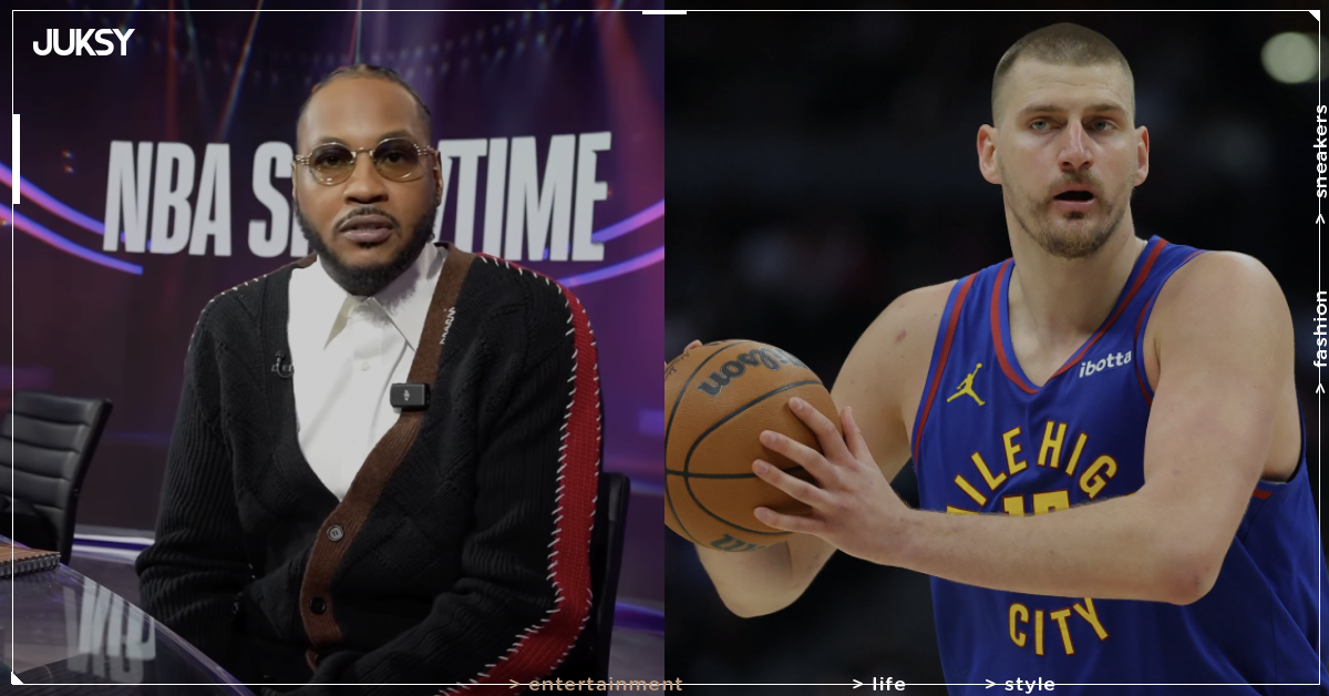 NBA／甜瓜 Carmelo Anthony 質疑約基奇5年後不在MVP榜！還跨界推大麻品牌聯名潮服