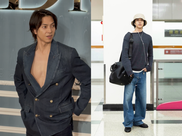 山下智久來台!深V西裝現身 Dior 限定店,更透露要開唱會好消息!