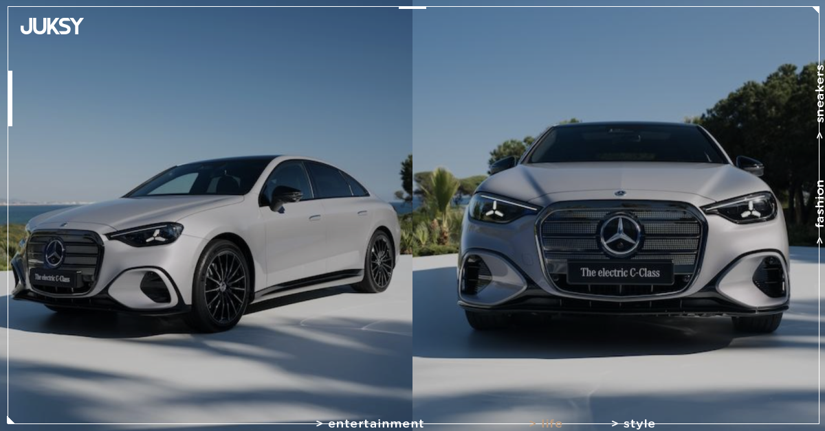 賓士 C-Class 首款純電版發表！10 分鐘快充 325 km、ChatGPT AI 座艙規格！
