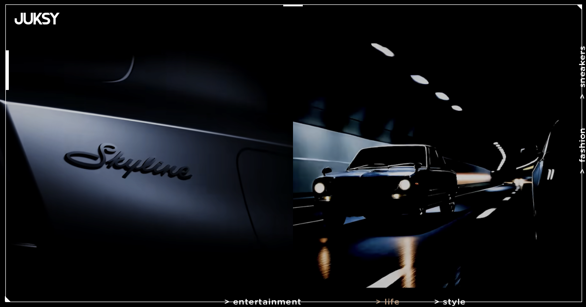 日產 Nissan 新一代 Skyline 預告曝光！丸型 4 燈、筆記體 Logo 經典復活！