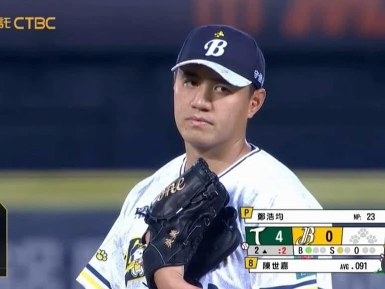 中職史上第12場無安打！鄭浩均7局封鎖統一獅，呂彥青＋李振昌接力完成歷史紀錄
