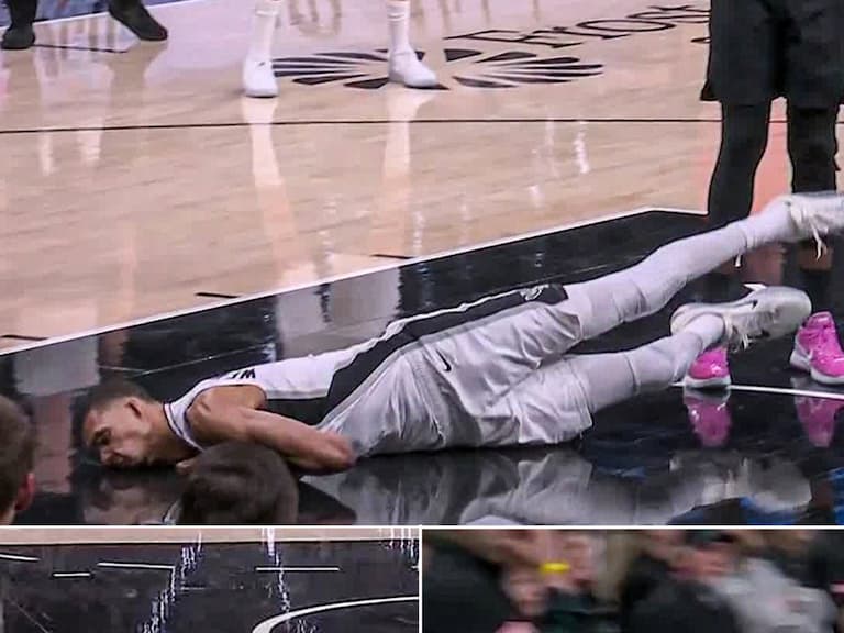 NBA／Victor Wembanyama 確診「腦震盪」將接受複查！馬刺不敵拓荒者系列賽被扳平！