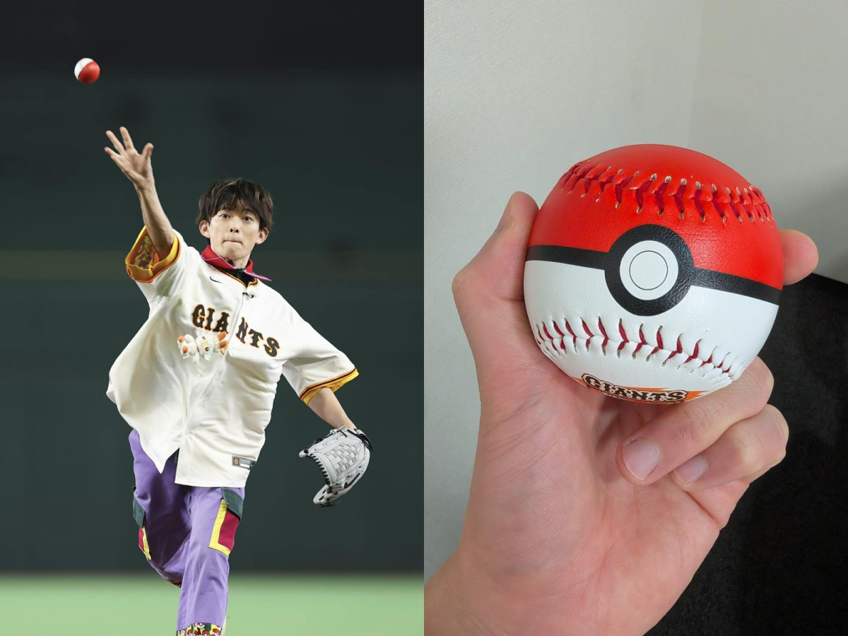 寶可夢 30 周年精靈球棒球現身日職開球！松丸亮吾一曝光全網敲碗拜託快量產！