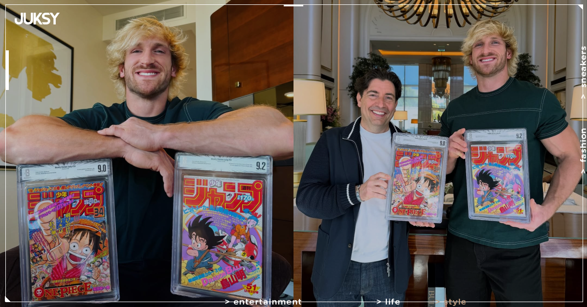 Logan Paul 狂砸百萬美元收藏《七龍珠》、《航海王》首話！9.2 滿分漫畫全球唯一冊⋯這次又要賺翻？