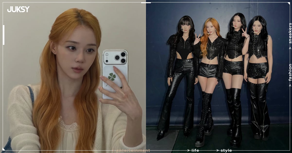 aespa Winter IG 曬全新橘色髮色造型！粉絲嗨喊：「已經等不及專輯回歸！」