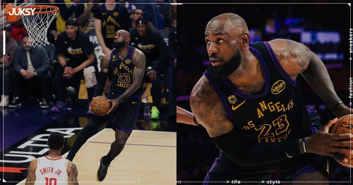 NBA／詹姆斯「騙開防守」死之暴扣展現頂級球商！41 歲反手灌籃讓全場嗨翻！