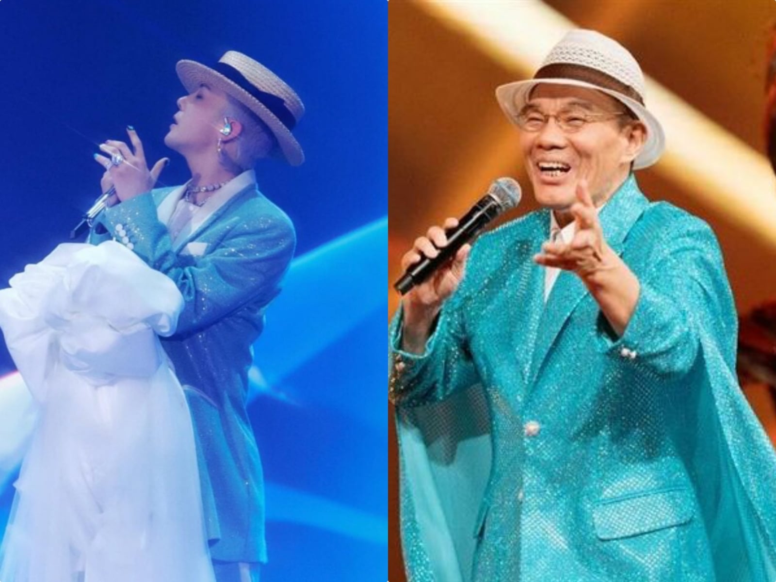 GD 權志龍演唱會造型與陳雷高度相似引熱議！網友：「連帽子都一樣！」