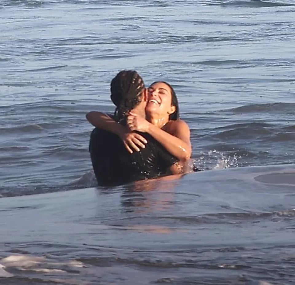 金卡戴珊 Kim Kardashian、路易斯漢米爾頓戀情實錘？海邊接吻照曝光！