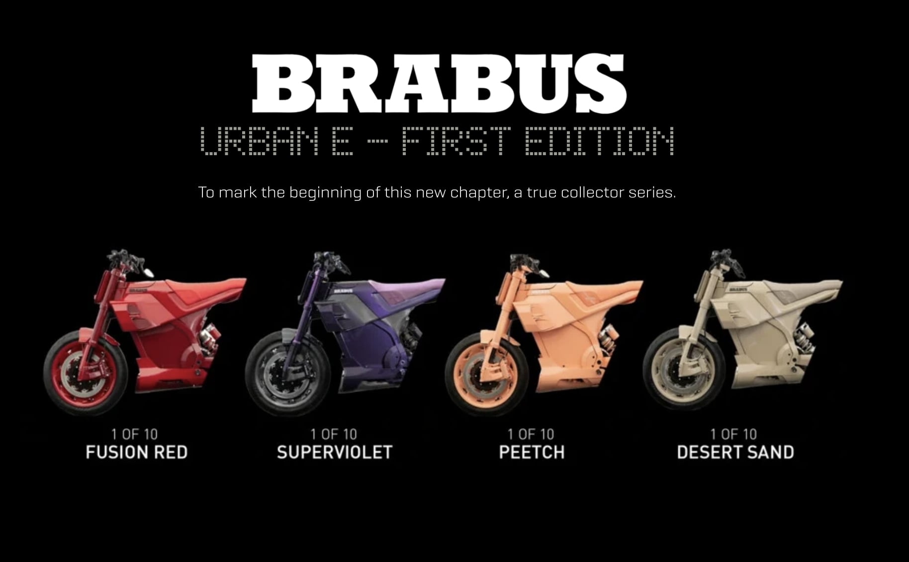 藤原浩親自認證帥度！DAB × Brabus 聯名電動機車震撼登場，紅色版神似《AKIRA》⋯ 全球限量 40 台！