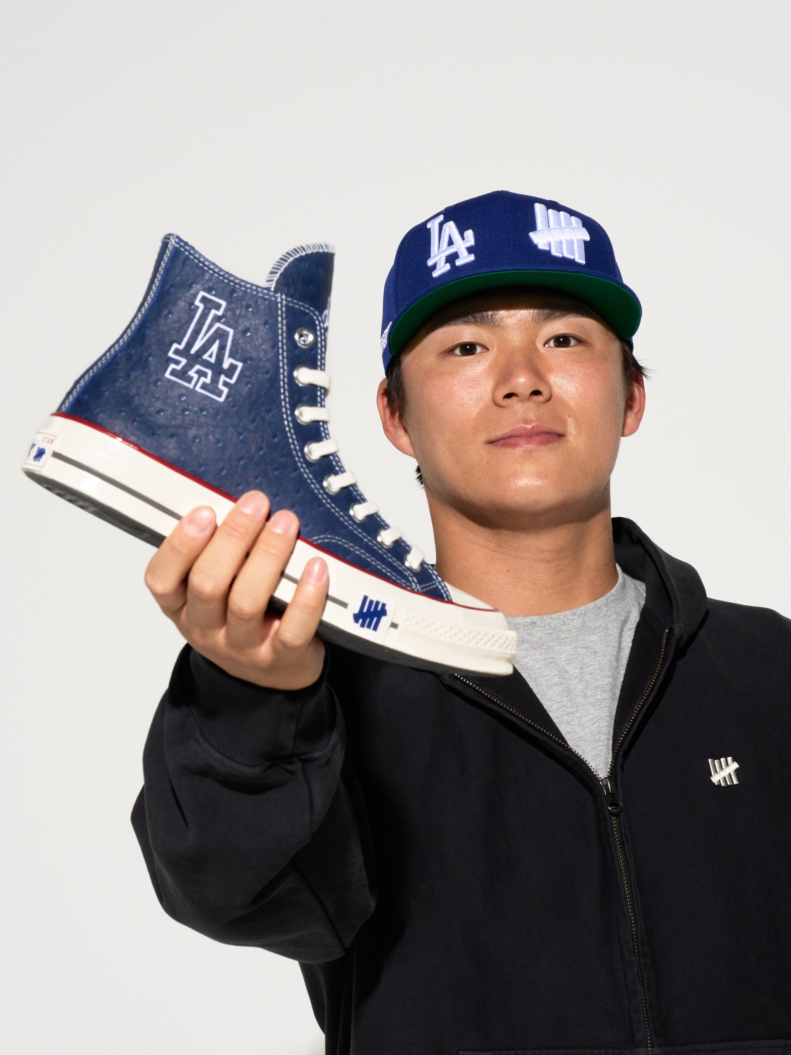 道奇 × UNDEFEATED × Converse Chuck 70 台灣發售公開！山本由伸帥氣演繹、全球 6734 雙！