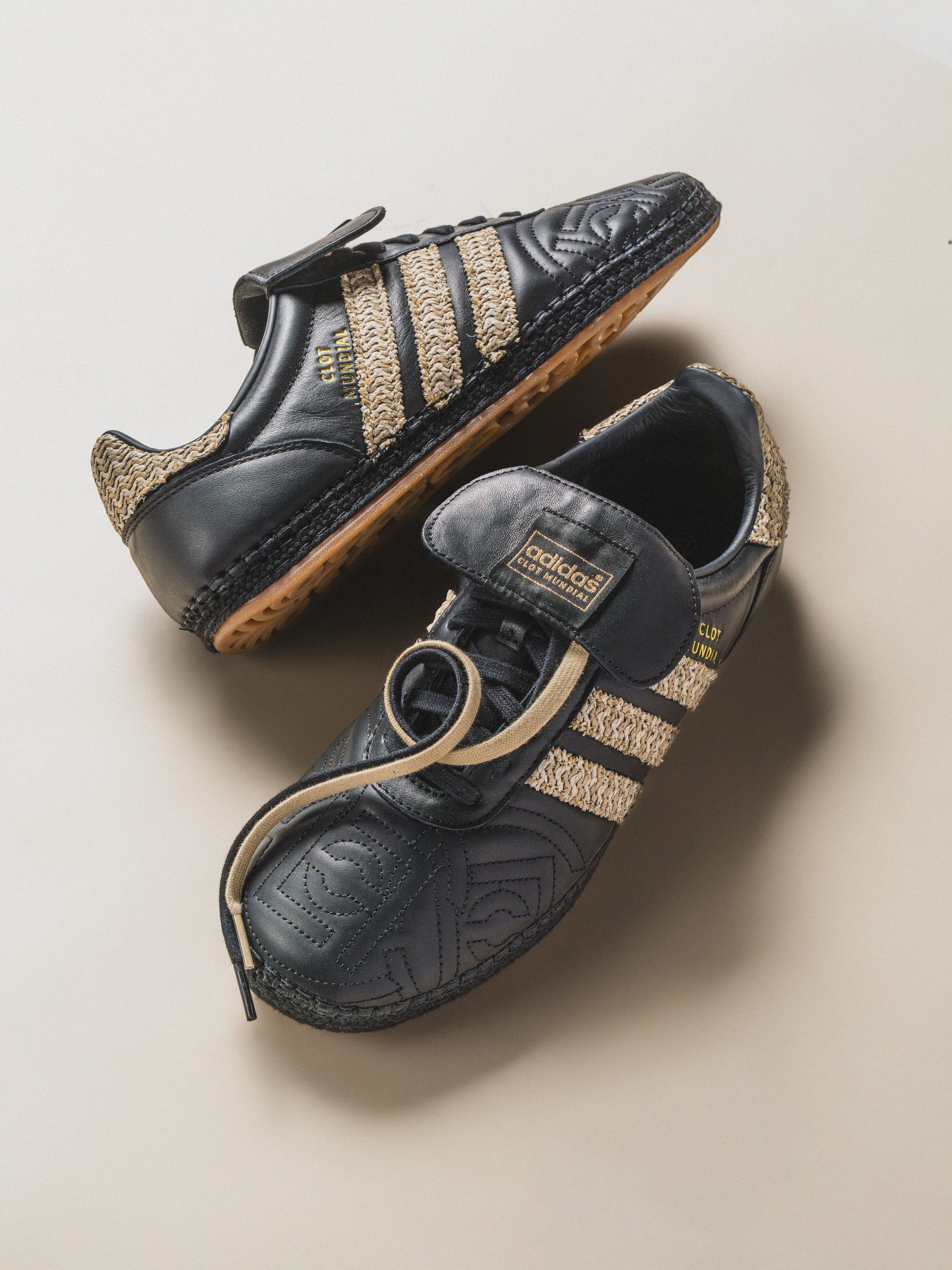 CLOT x adidas Originals Mundial 聯名發售整理！拉菲草編織＋草編鞋底設計重塑足球傳奇！