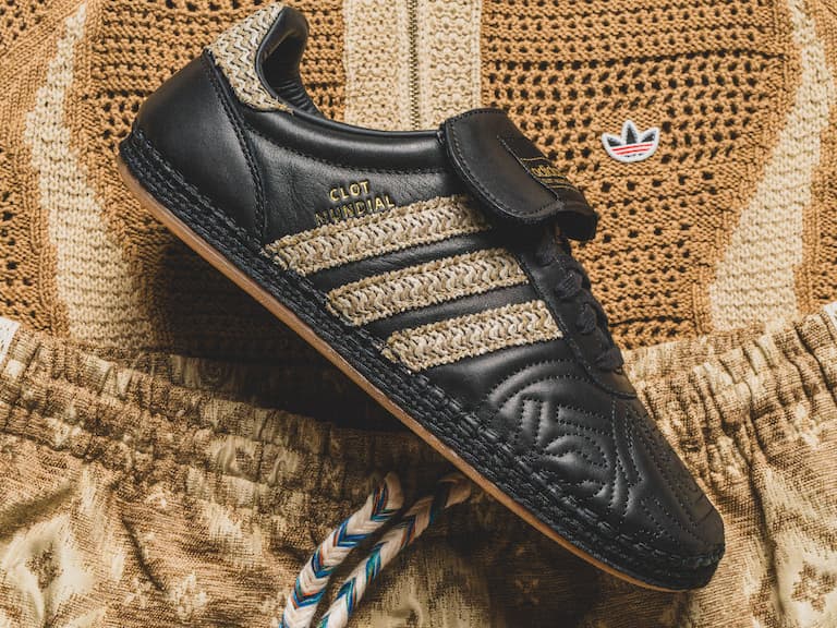 CLOT x adidas Originals Mundial 聯名發售整理！拉菲草編織＋草編鞋底設計重塑足球傳奇！