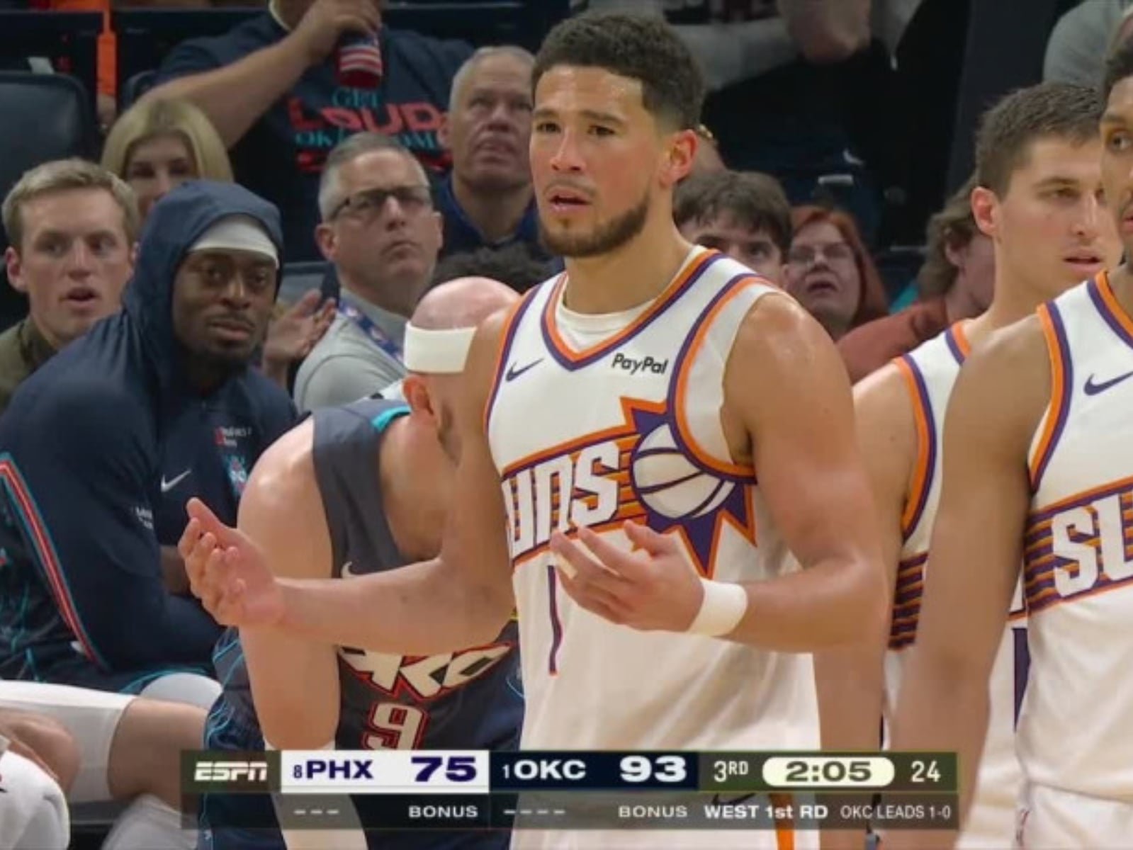 NBA／太陽雷霆爭議吹判聯盟聲明出爐！堅稱「沒有根據」、對 Booker 罰 3.5 萬美元！