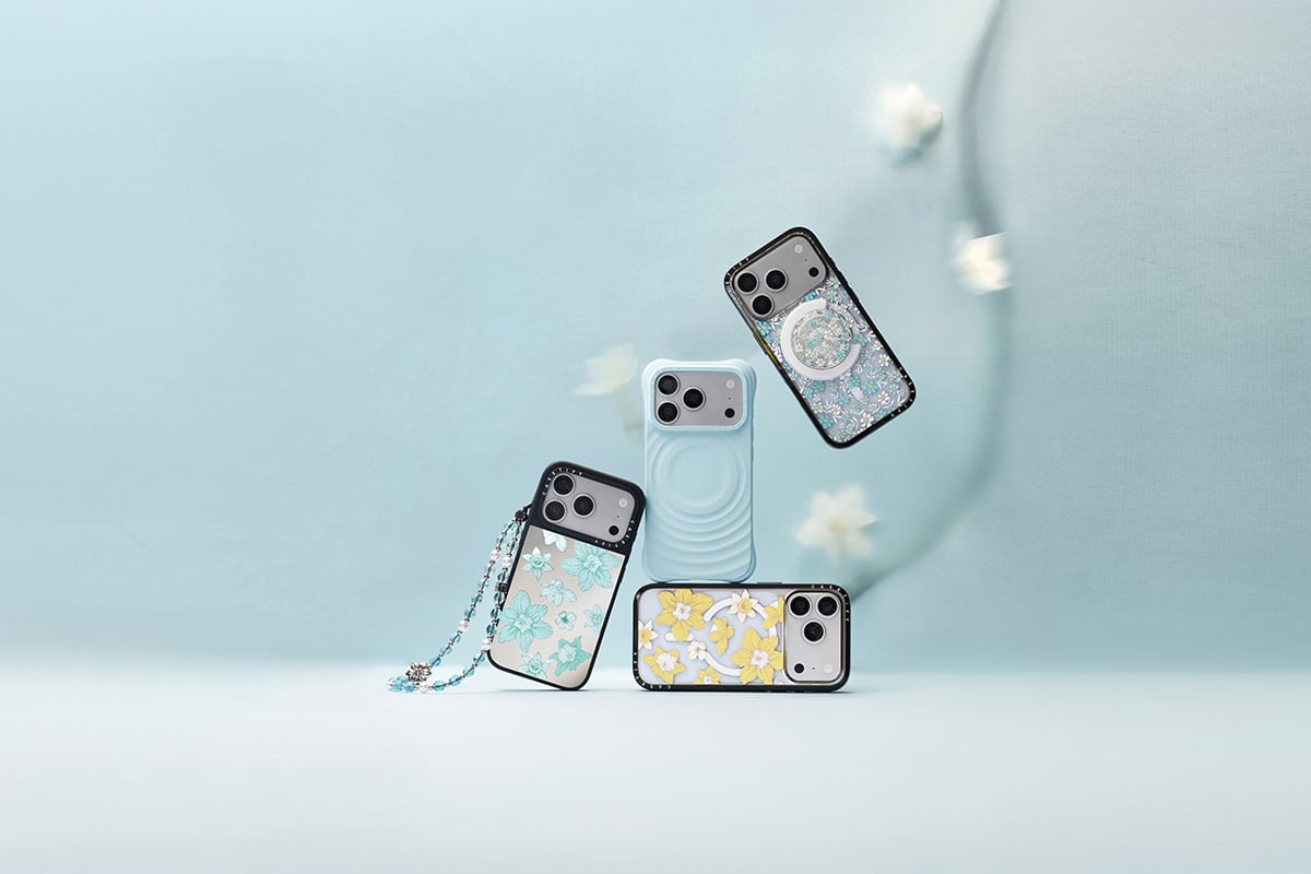 春夏必敗！CASETiFY「海之藍漪」系列限定上市！水仙花氣囊支架、心形腕帶⋯全系列商品快看！