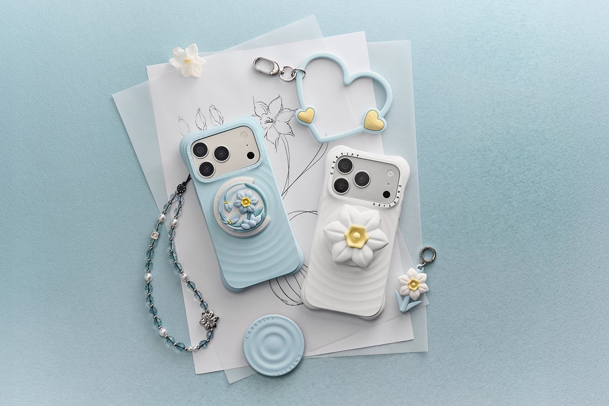 春夏必敗！CASETiFY「海之藍漪」系列限定上市！水仙花氣囊支架、心形腕帶⋯全系列商品快看！