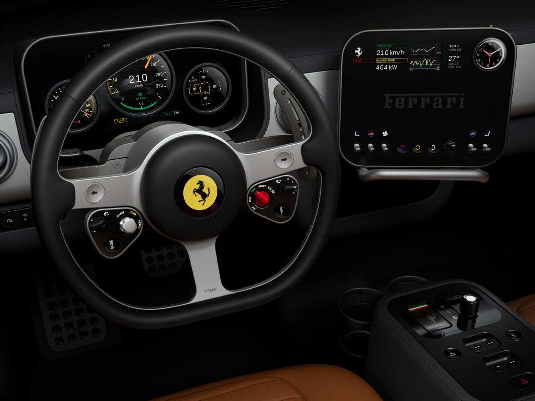 法拉利電動車 Luce 價格多少？台幣 2066 萬、986 匹馬力⋯規格細節一次看！