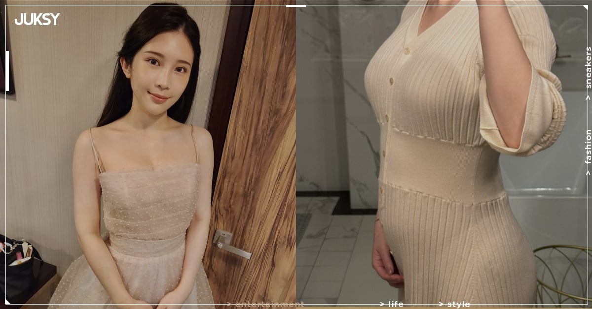 鄭家純曬懷孕照！胸部升級兩罩杯苦笑：「兩朵花已凋零！」