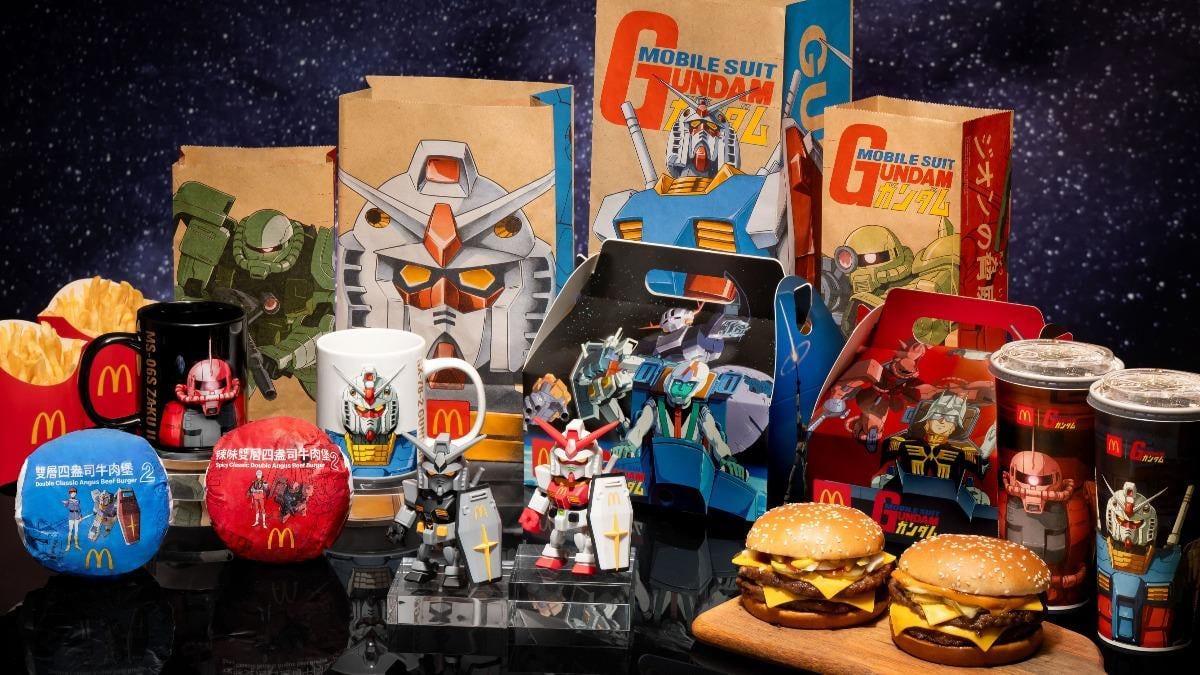 台灣麥當勞聯名《鋼彈》怎麼買？馬克杯、199 元台灣限定公仔⋯入手方式一次看！