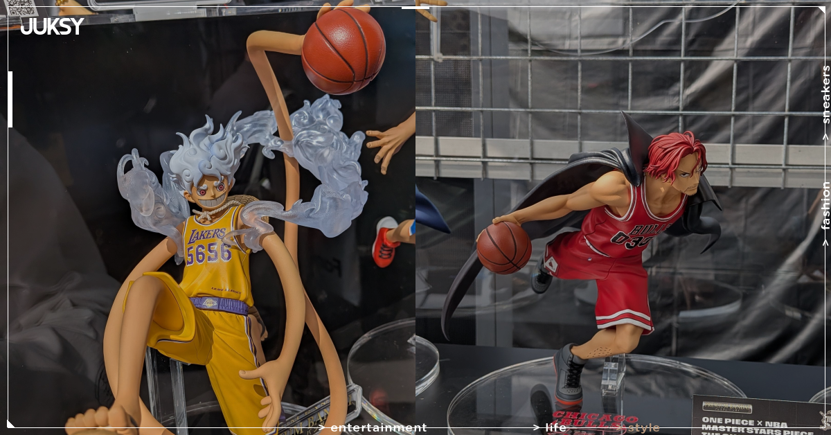 《航海王》× NBA 聯名模型太帥！魯夫 5 檔穿湖人球衣、索隆配賽爾提克⋯10 位角色球衣號碼藏生日彩蛋！