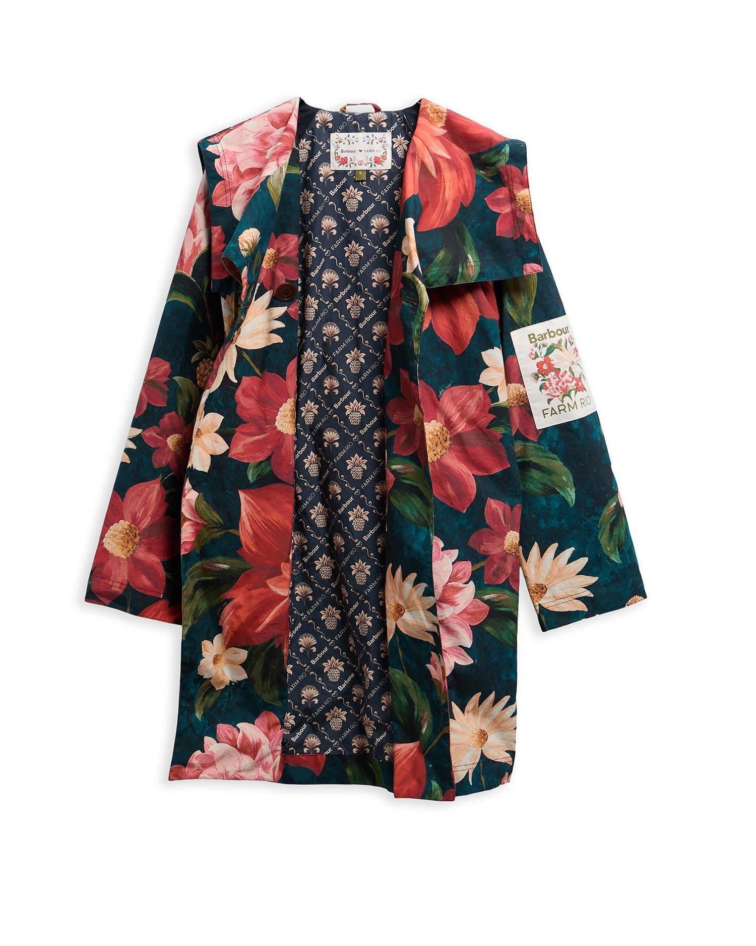 Barbour × FARM Rio 聯名回歸！英倫花卉 × 巴西熱帶風情碰撞，5 款必收單品售價曝光！
