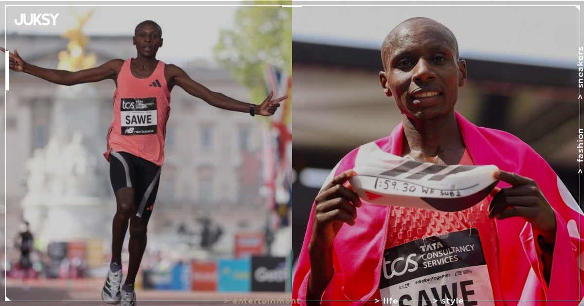 倫敦馬拉松 Sabastian Sawe 跑進 2 小時內創歷史！腳穿 adidas 史上最輕跑鞋突破人類極限！