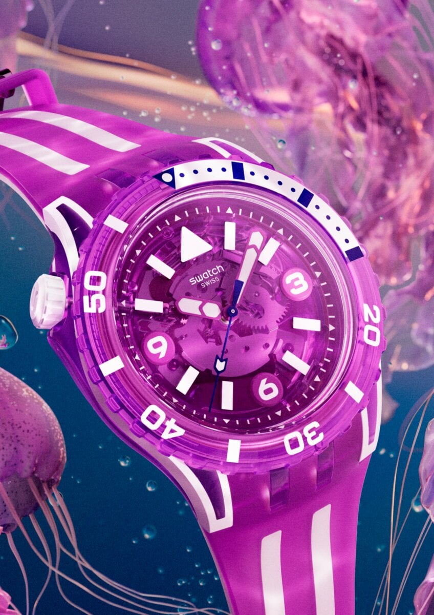 Swatch SCUBAQUA 系列腕錶推出四款引領潮流的全新設計