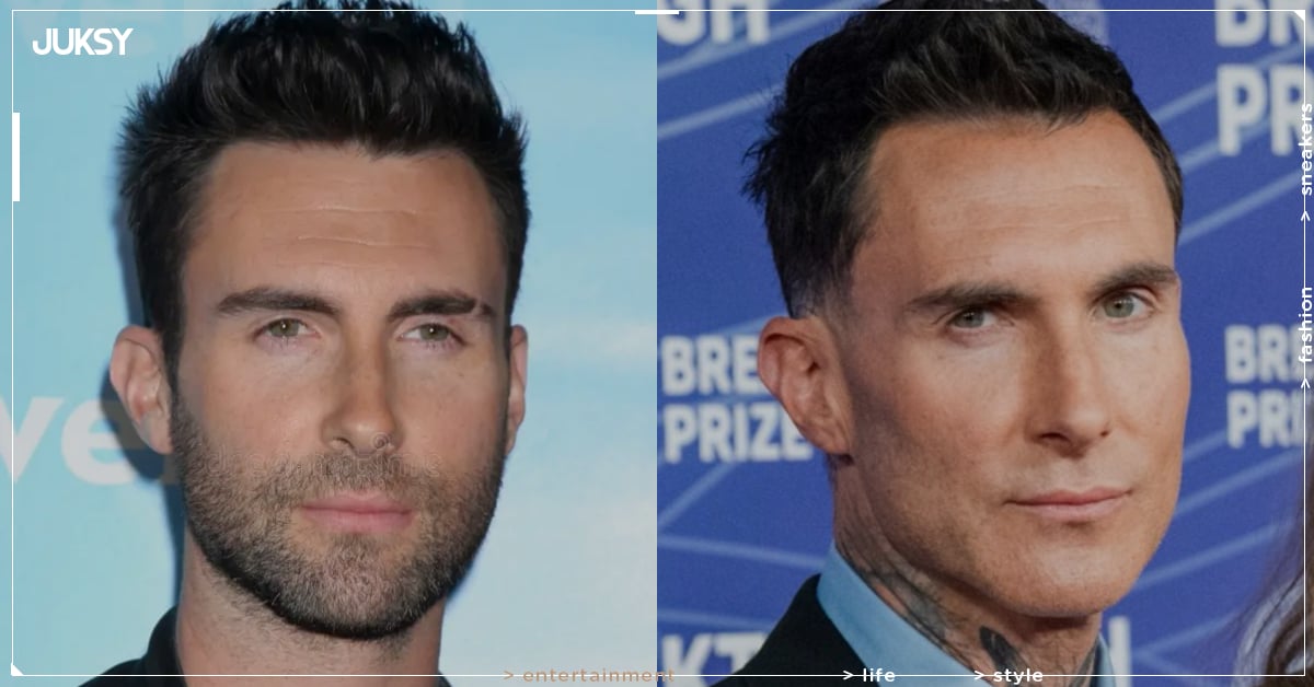 魔力紅主唱亞當李維 Adam Levine 剃鬍全新造型曝光！粉絲驚呼：「完全認不出來！」