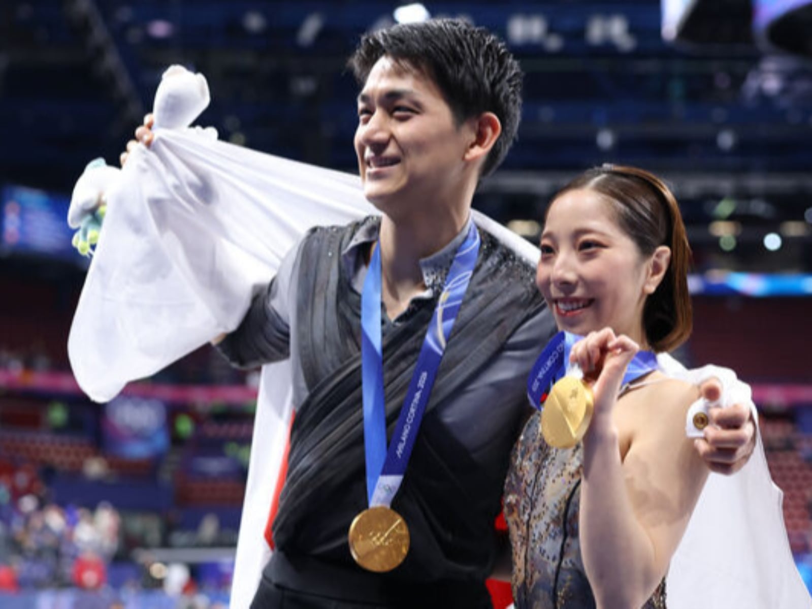 三浦璃來、木原龍一引退記者會！木原入座3秒落淚、7年搭檔含淚告別競技賽場