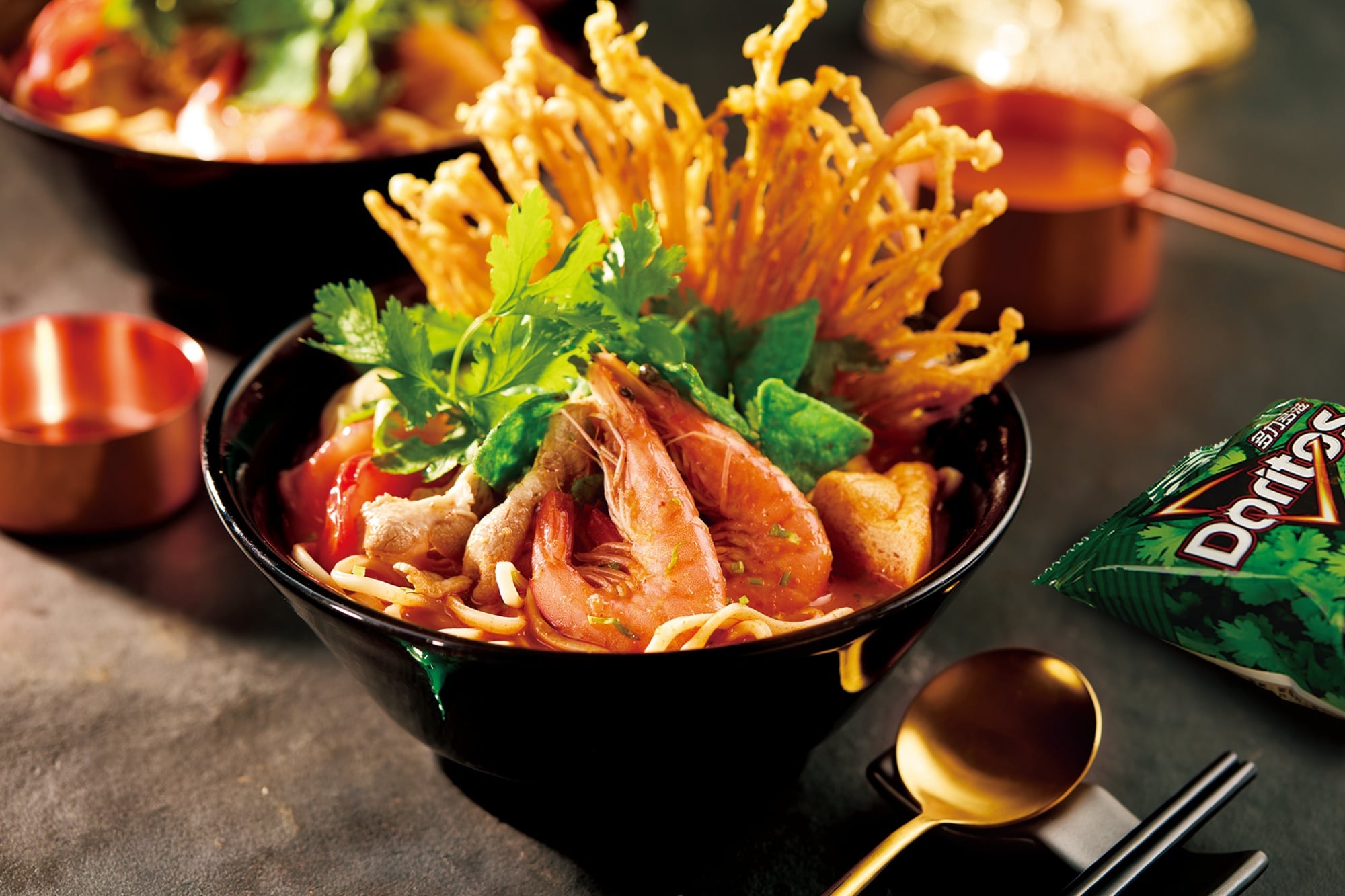 香民注意！瓦城集團雙品牌「香菜祭」強勢登場 大心、樂子攜多力多滋  7款聯名香菜料理限時開賣