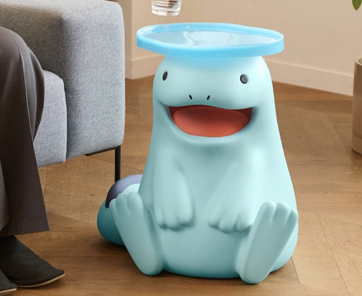 寶可夢中心「沼王迷你桌」家具超可愛！頭頂透明桌面萌度破表，預計 5 月正式開搶！