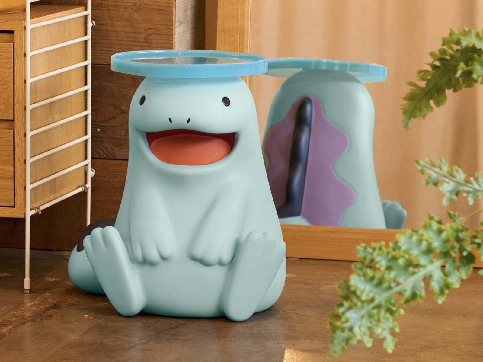 寶可夢中心「沼王迷你桌」家具超可愛！頭頂透明桌面萌度破表，預計 5 月正式開搶！