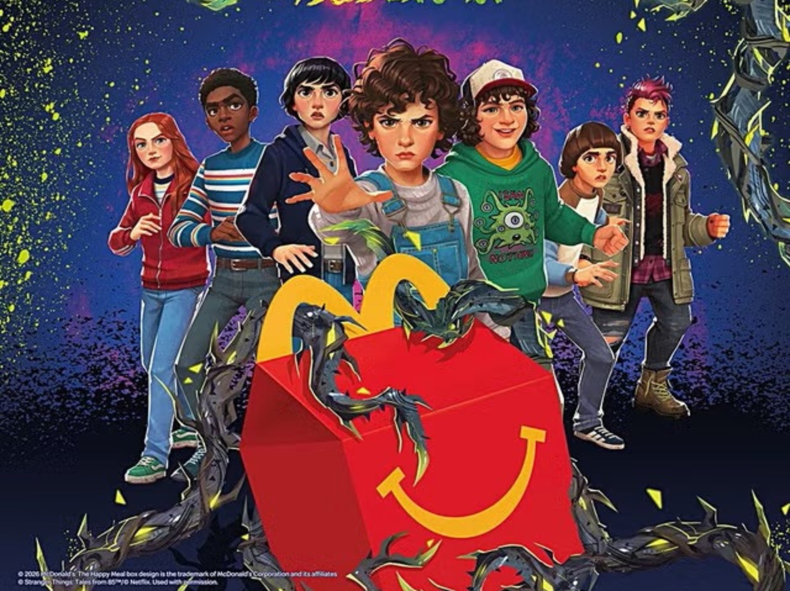 台灣麥當勞聯名《NETFLIX 怪奇物語：1985 故事集》！開賣時間、主題本免費拿⋯資訊一次看！