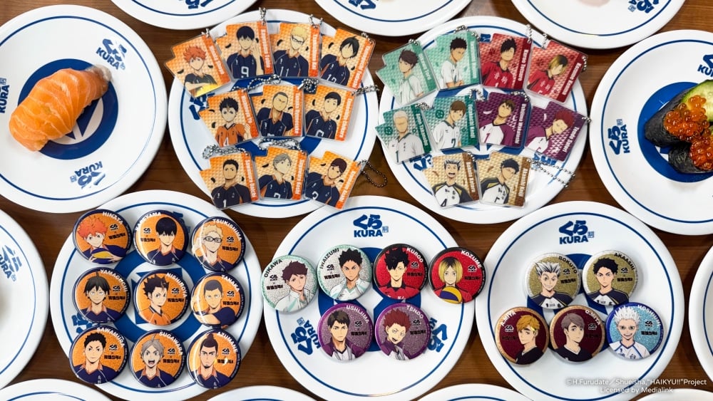 藏壽司攜手《排球少年!!》推出 40 款扭蛋！活動時間、獲得方式、限定店舖福利⋯一次看！
