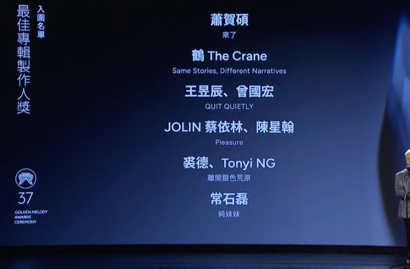 金曲 37/2026 金曲獎入圍名單公布!時間地點、主視覺、直播資訊⋯持續更新!