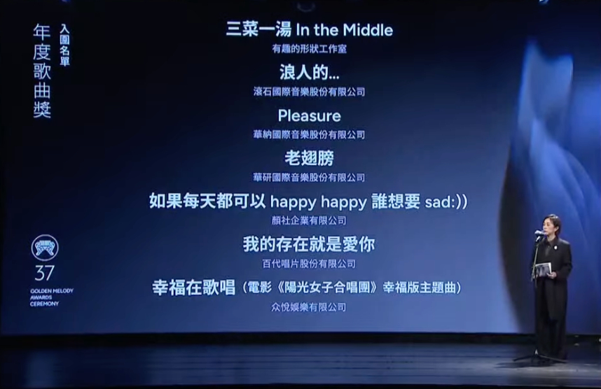 金曲 37/2026 金曲獎入圍名單公布!時間地點、主視覺、直播資訊⋯持續更新!