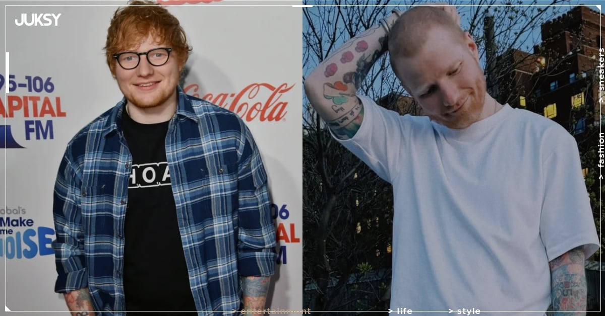 紅髮艾德 Ed Sheeran IG 曝近況照！剃頭變瘦喊話：「全新的起點！」