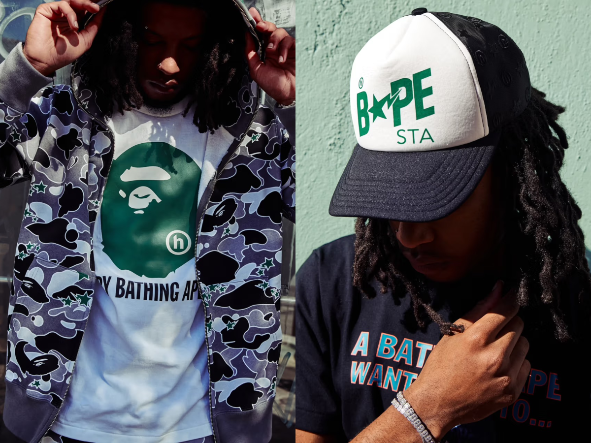 HIDDEN.NY × BAPE 聯名系列登場！經典網帽、鯊魚外套、BAPE STA 全新配色一次看