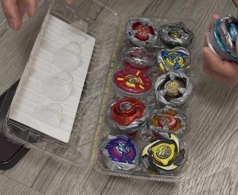 戰鬥陀螺怎麼收納？女網友曝光男友「這招」整理術，網笑翻：「生活智慧王！」