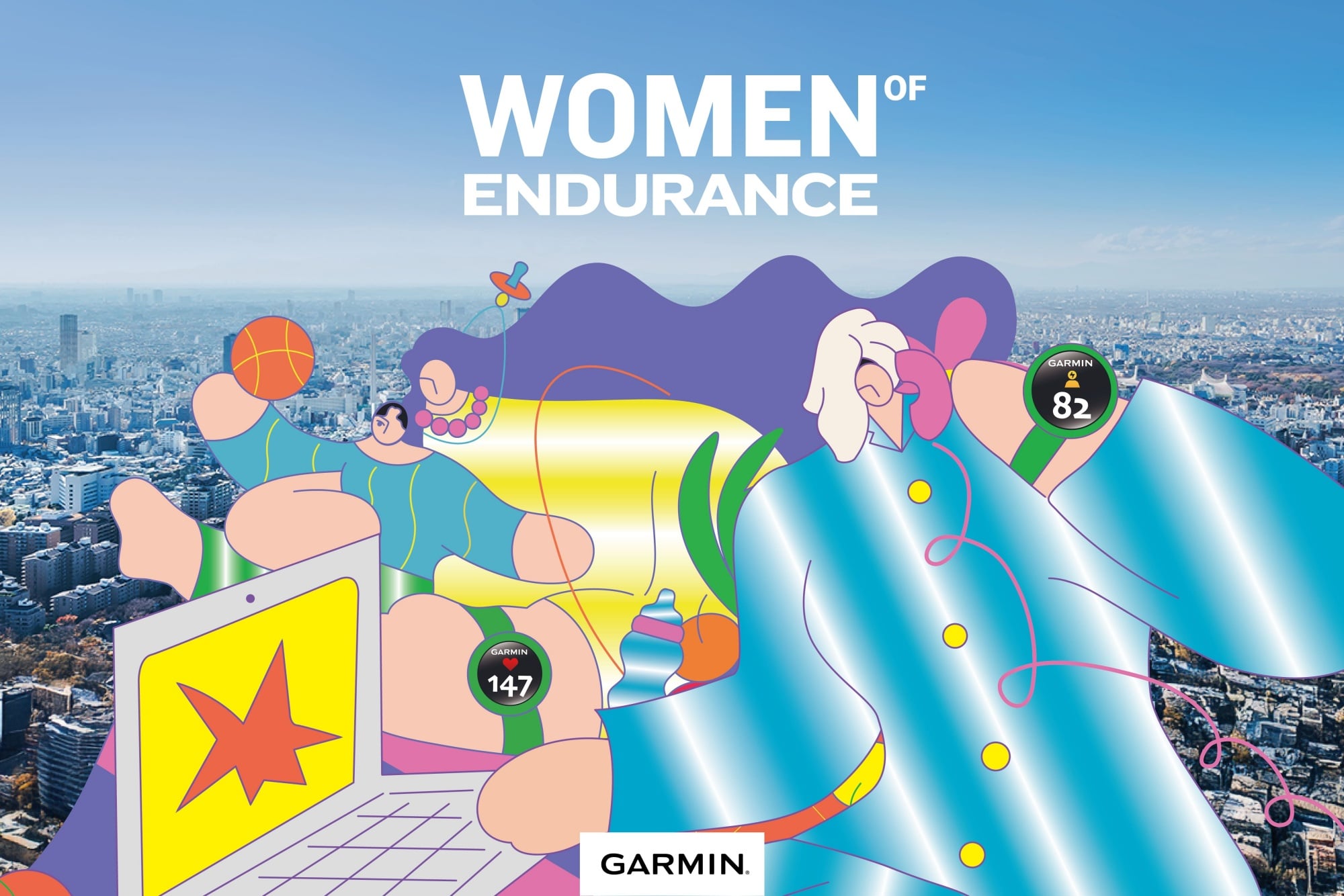 Garmin以Women of Endurance向女性韌性日常致敬 重新定義媽媽的隱形疲勞 用數據與藝術讓「看不見的消耗」被看見