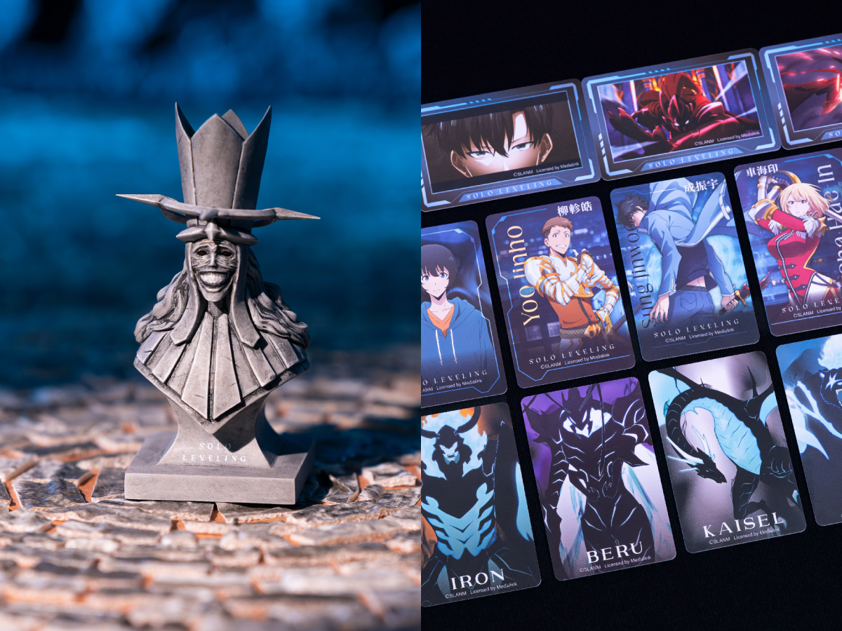 《我獨自升級》邪神石像一卡通雙眼發紅光！16 款盲包同步開賣，網友笑稱：「要下跪才能儲值！」