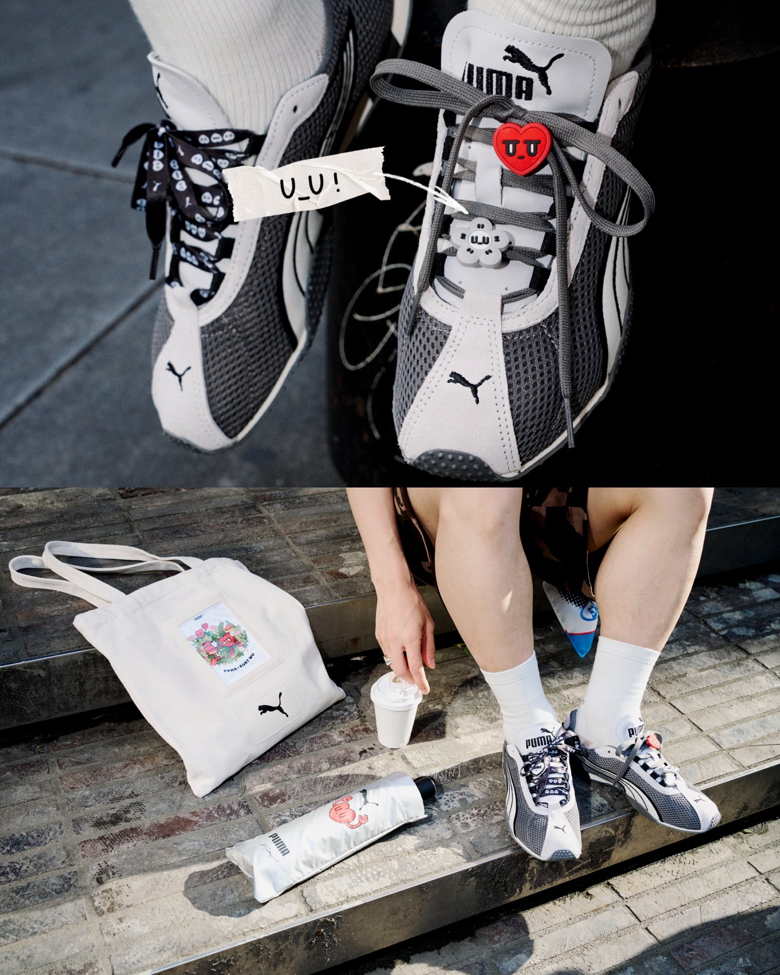 PUMA × 插畫家 Kurt Wu 聯名「WHAT IS LOVE」！3 款厭世愛心鞋扣、限定見面會一次看！