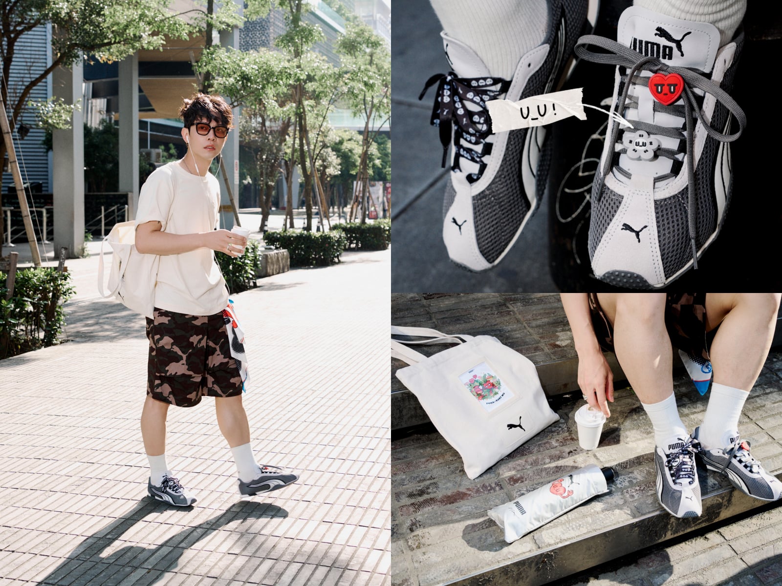 PUMA × 插畫家 Kurt Wu 聯名「WHAT IS LOVE」！3 款厭世愛心鞋扣、限定見面會一次看！