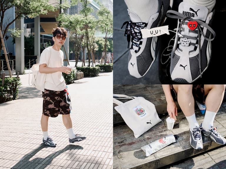 PUMA × 插畫家 Kurt Wu 聯名「WHAT IS LOVE」！3 款厭世愛心鞋扣、限定見面會一次看！