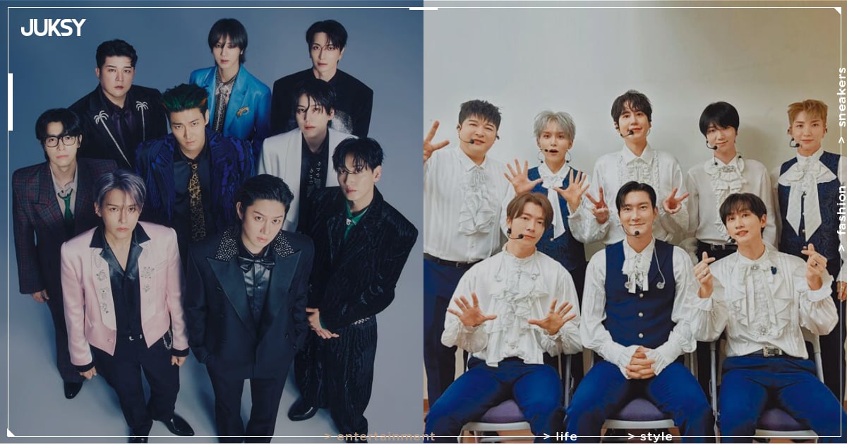 「灶咖男團」Super Junior 回歸！從 2005 年青澀少年到現在「老少年」，粉絲淚喊：寶藍海永遠閃耀！