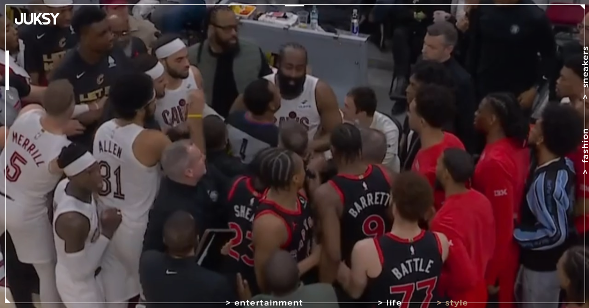 NBA／R·J·巴瑞特 RJ Barrett 怒嗆哈登「別走進我們板凳區」！騎士3:2聽牌，第6戰火藥味爆表