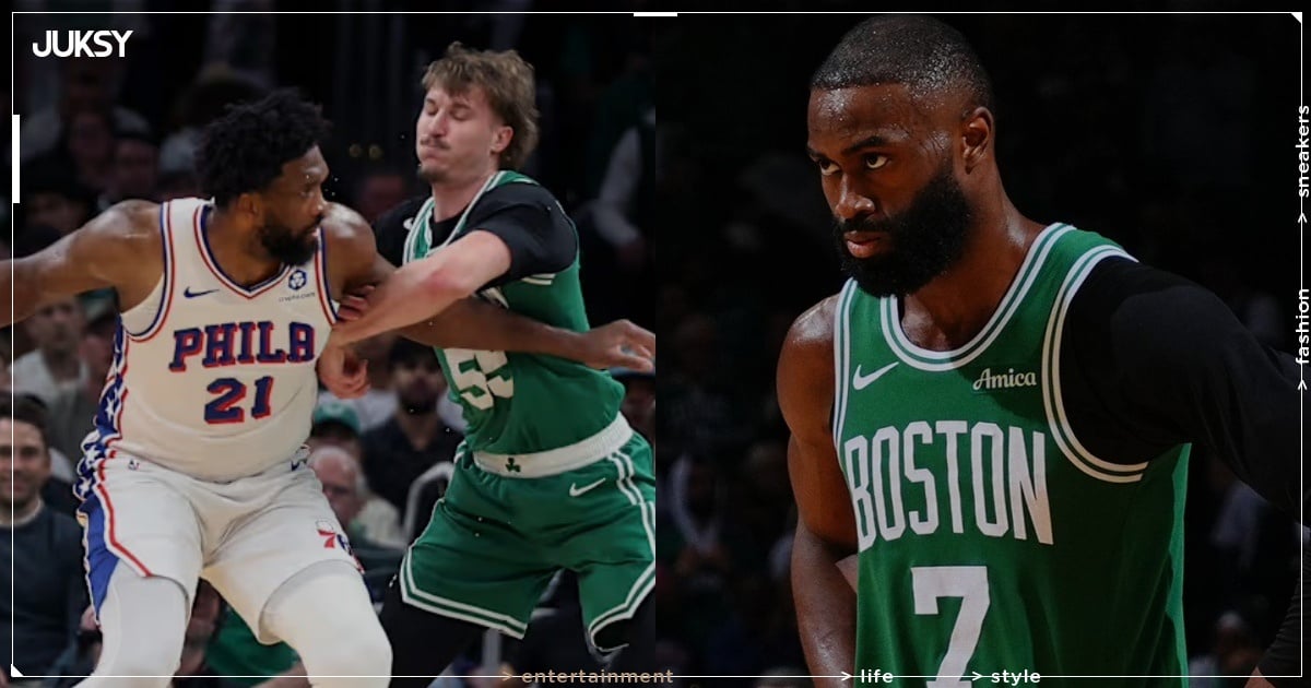 NBA／Jaylen Brown 公開批評 Joel Embiid 愛假摔騙哨：「裁判也獎勵他這樣的打法！」