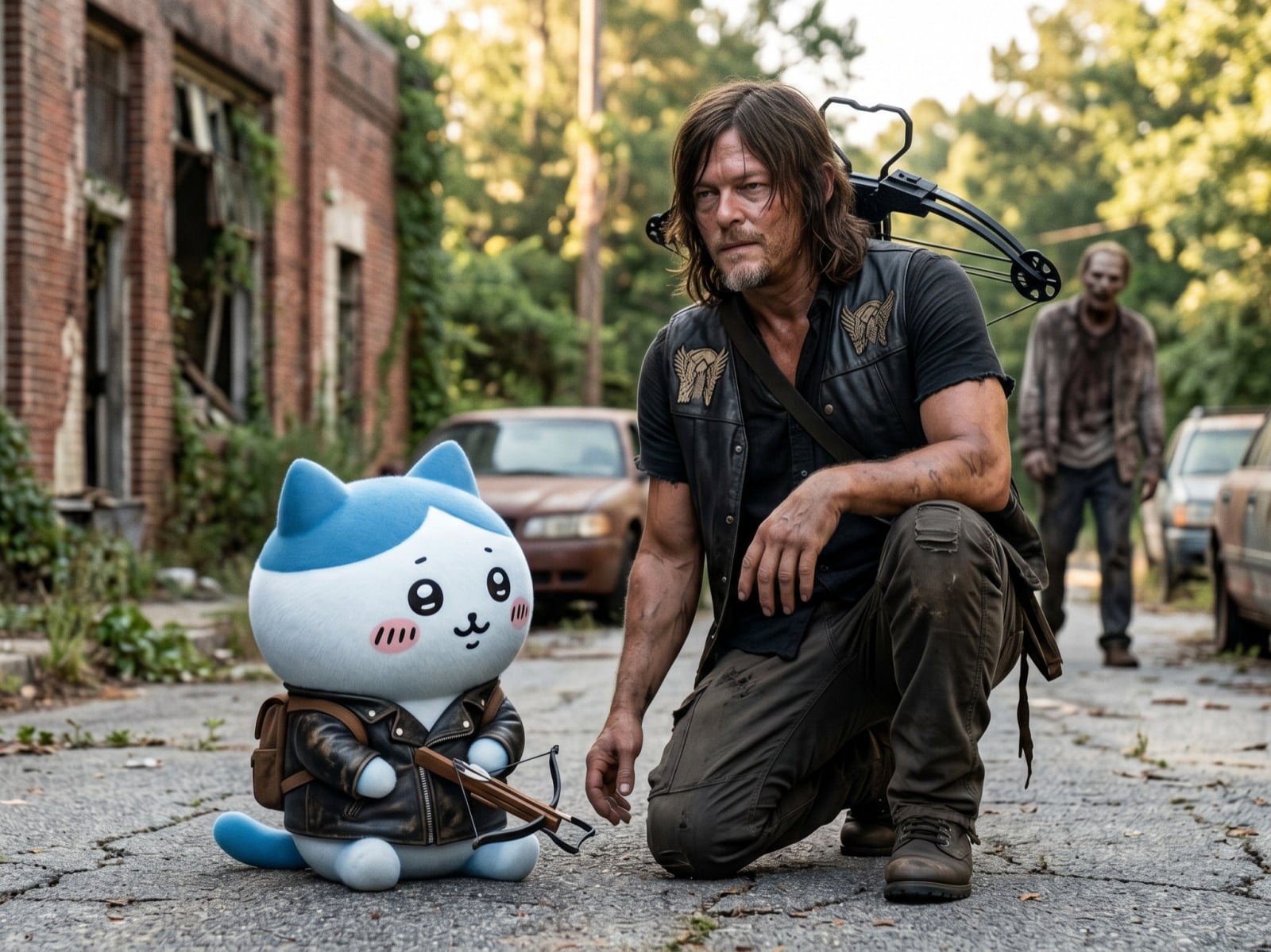 《陰屍路》Norman Reedus 意外現身東京逛吉伊卡哇！粉絲驚呼：末日戰士竟是療癒系男孩⋯違和但超可愛！