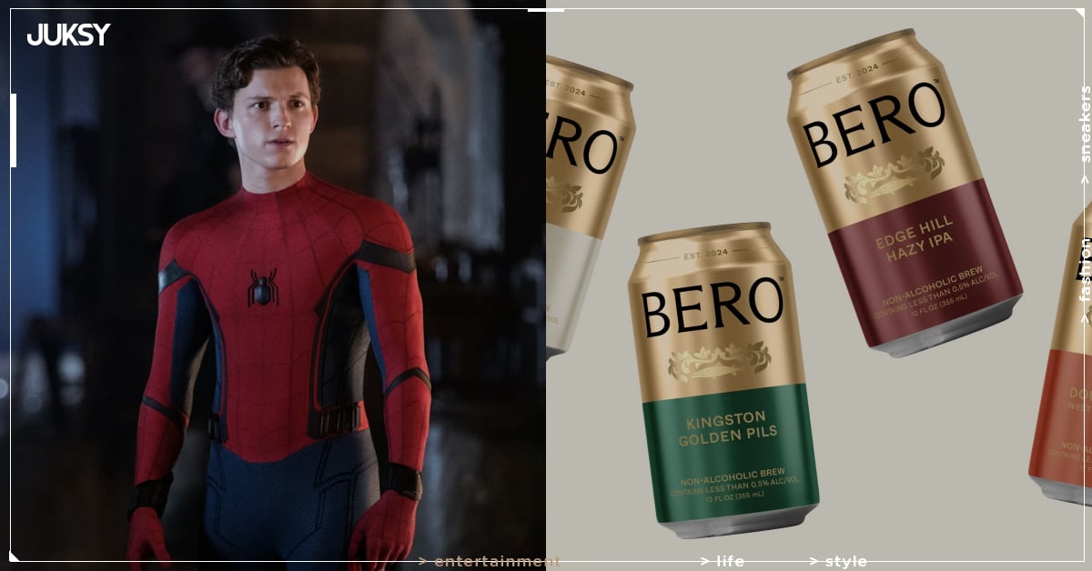 湯姆霍蘭 Tom Holland 戒酒後推出無酒精啤酒品牌！直言：「酒精是極度危險的東西！」